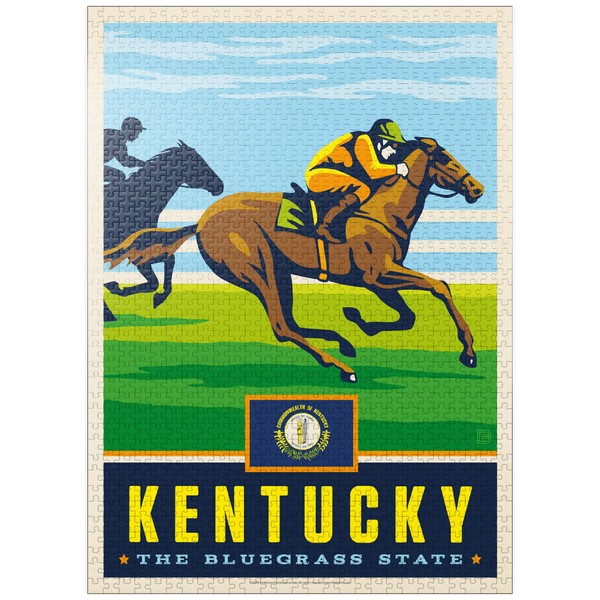 MyPuzzle Kentucky: The Bluegrass State - Premium 1000 Piece Jigsaw