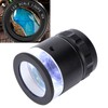 10X Loupe Measuring Magnifier 6LED Illuminated Jewelry Magnifying Glass USB