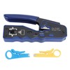 Pass Through Ethernet Crimper RJ45 CAT6 Through Hole Pass Through