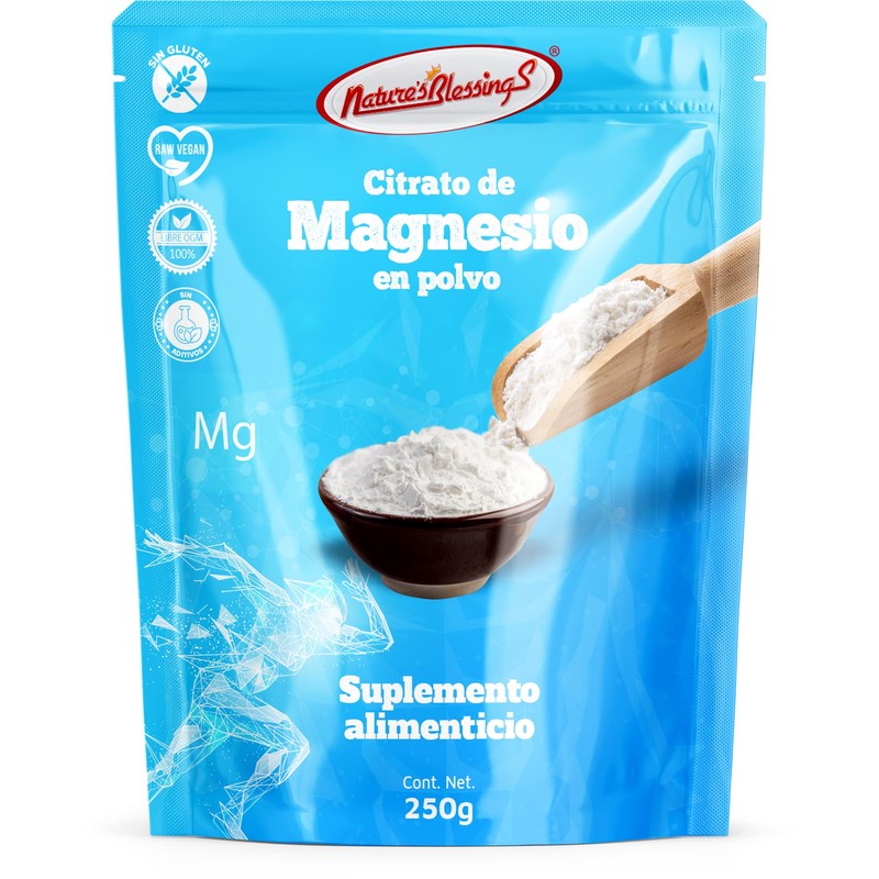 Nature's Blessings Citrato de Magnesio en Polvo 250g