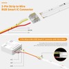 PAUTIX 12mm Connectors for RGB Smart IC COB LED Strip