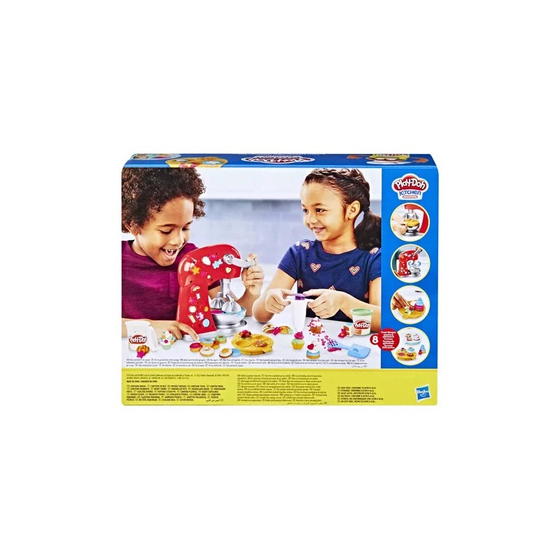 Play-Doh Batidora Mágica Color Rojo Masa Kitchen Creations Batidora Con