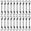 TaoTazon Bungee Cord with Hooks, Pack of 20, Expander with