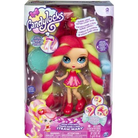 Candylocks 7-Inch Straw Mary, Sugar Style Deluxe Scented Collectible Doll with Accessories