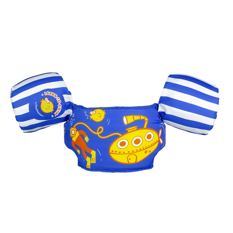 Poolmaster Learn-To-Swim Lil' Splashers Swimming Pool Float Training Aid, Vest/Arm