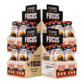 Nakee Butter Focus Cacao Peanut Butter Starter 48 Pack