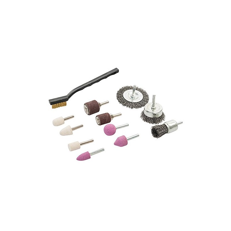 Silverline 483405 Buffing and Polishing Kit (12 Piece)