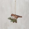 Primitives by Kathy Glass Ornament - Partridge