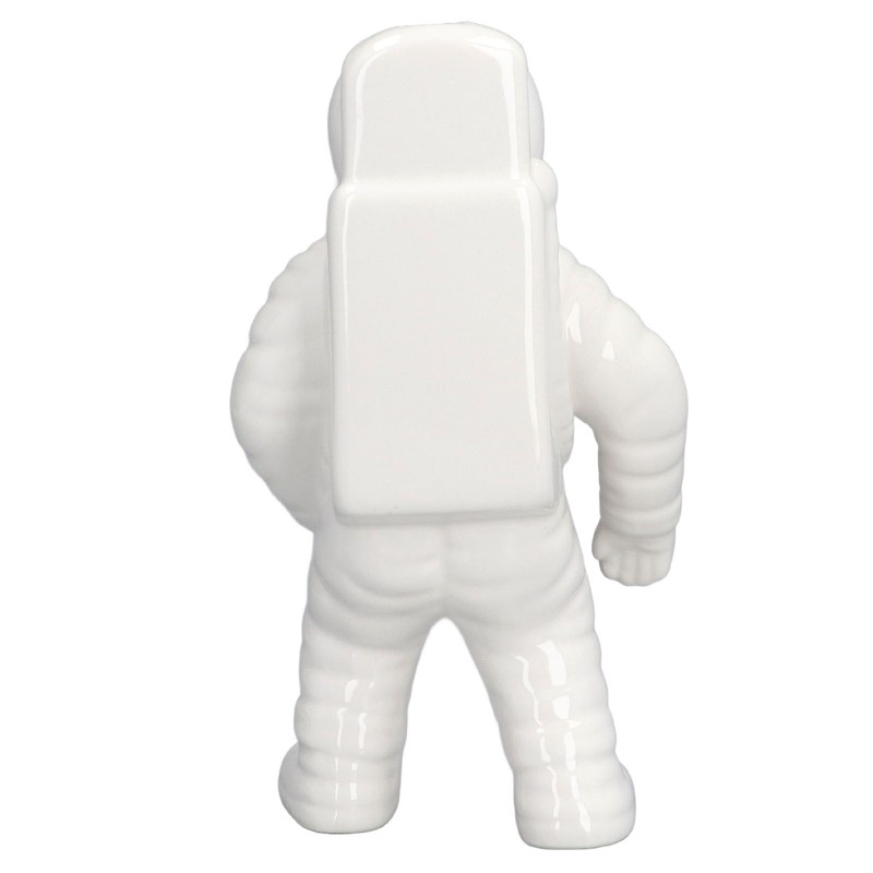 Ceramic Space Man Astronaut Figure Statue Modern Space Man Vase