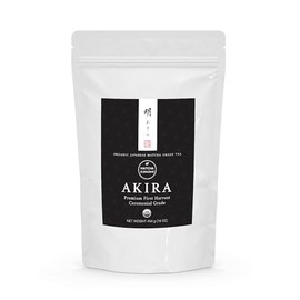 Akira Matcha - Organic Premium Japanese Matcha Green Tea Powder - First Harvest, Radiation Free, No Additives, Zero Sugar - USDA and JAS Certified... 