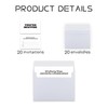 Dinggaogao You're Invited Birthday Party Invitations with Envelopes - 4x6
