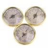 LIN 3 in 1 기압계 온도계 습도계 72mm 월마운트 임베디드