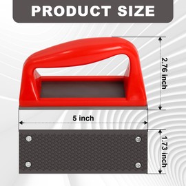 Wadoy Mini Hoof Rasp for Horses, Farrier Rasp for Goat Feet Hooves, Portable Hoof Trimming Tool, Ergonomic Grip to Removes Excess Hoof for Foals, Goats, Ponies & Donkeys Other Animals