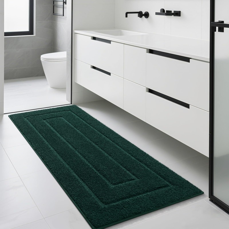 HOMORE Bathroom Runner Rug 24x60 Inch Long Runner Rug, Soft