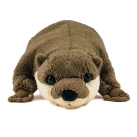 Carolata Otter Plush Animal (Nesoberi Series) 3.5 x 3.0 x 11.8 inches (9 x 7.5 x 30 cm)