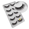 5 Pairs Mink Eyelashes Ultra Dense Stage Makeup Natural False