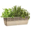 Classic Home and Garden 9410-060-CP3 Corinthian Trough Planter, 10", Cast