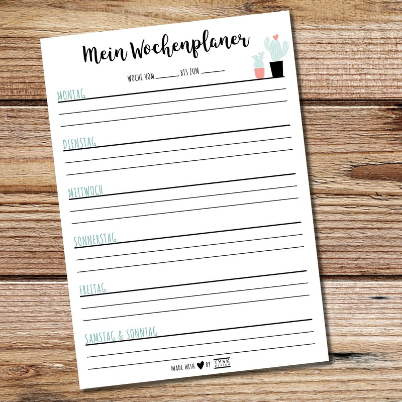 TYSK Design Notepad