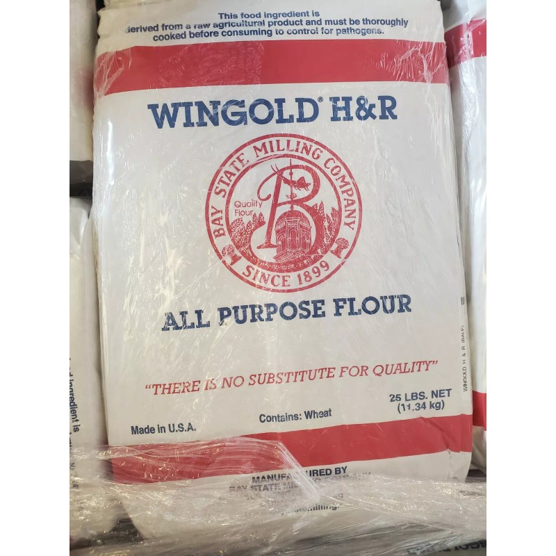 Wingold H&R flour 25 lb all purpose wingold H&R