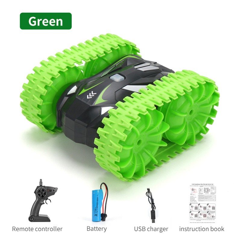 Amphibious Remote Control Car 2.4 GHz 4WD Rechargeable RC Cars