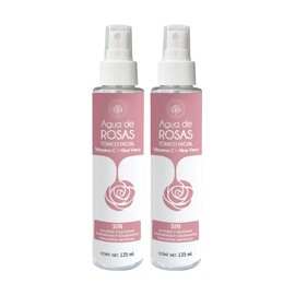 Árbora Pack con 2 Aguas de Rosas: MÁS HIDRATANTE Y ANTIOXIDANTE enriquecida con Aloe Vera y Vitamina C. - Ideal para refrescar, calmar, tonificar, hidratar