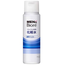 メンズビオレ 浸透化粧水 濃厚ジェルタイプ 180ml + Kunutonnオリジナルロゴ入りeおまけ付 (4本セット)