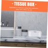 Ipetboom Large Capacity Wet and Dry Tissue Box Simple Tissue