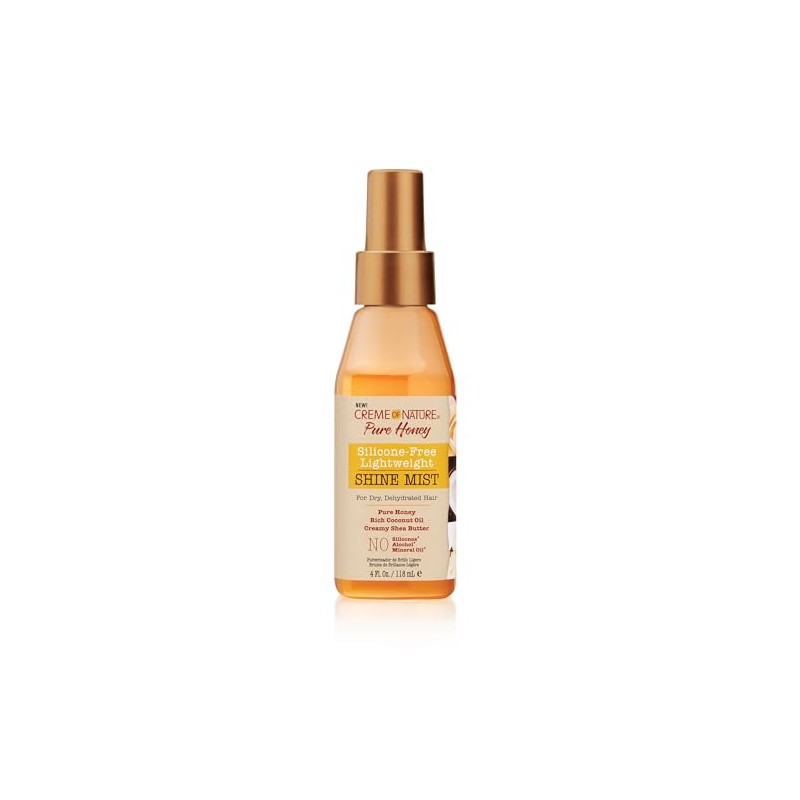 Creme of Nature Pure Honey Silicone-Free Lightweight Shine Mist &