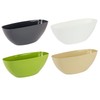 Prosperplast Flowerpot Plastic Coubi White 3.8 L - 36 x