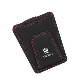 InnoWave Car Storage Sunglasses Clip Compatible Crown Car Glasses Holder Car Sunglasses Holder Car Visor Card Storage Sunglasses Black