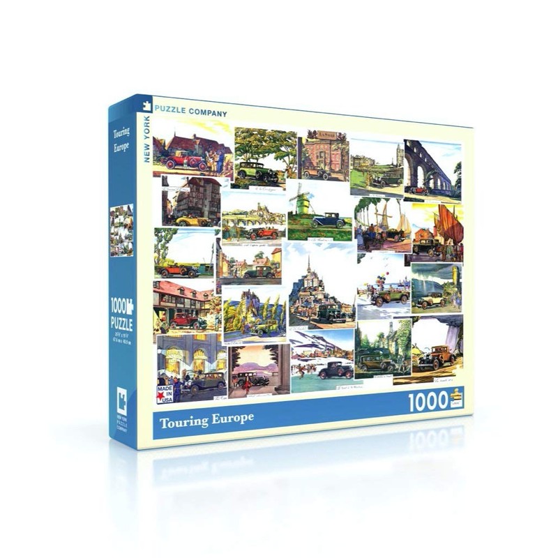 New York Puzzle Company - General Motors Touring Europe -