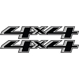Vinylmark LLC 4x4 Decals -2014 to 2019 Fits Chevy Truck Bed
