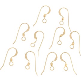 14K Gold Filled French Wire Earring Hooks (10)