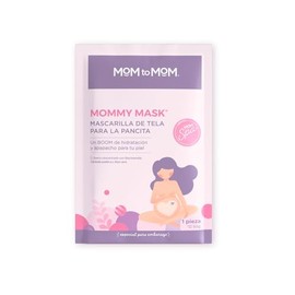 MOM to MOM MOMMY MASK Mascarilla en tela para la pancita