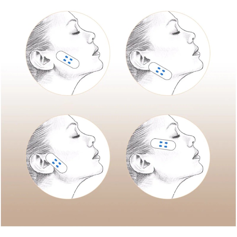 Cinta Lifting Para Cara Y Cuello, Efecto Reafirmante 120pcs