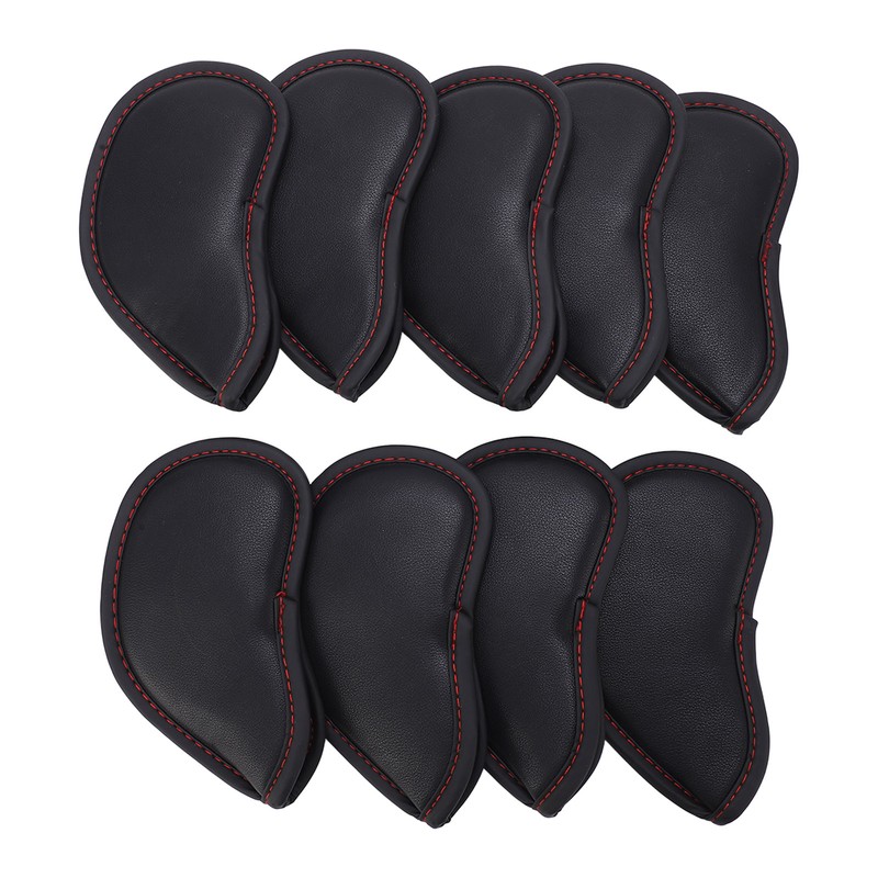 9Pcs/Set Golf Iron Head Covers Waterproof Sunscreen Golf Iron Covers