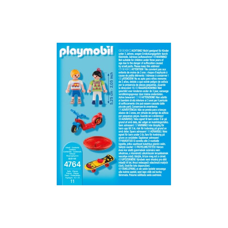PLAYMOBIL 47642 Children with Play Equipment