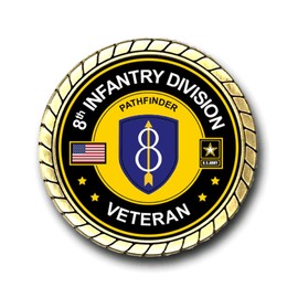 8th Infantry Division Veteran Challenge Coin