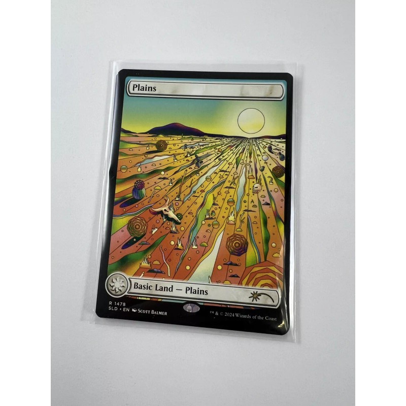 5 MTG Secret Lair Strange Sands Island Mountain Swamp Plain