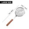 VANDHOME Skimmer Slotted Spoon 304 Stainless Steel Kitchen Spider Pasta
