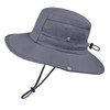 Mens Sun Hat UPF 50+ Waterproof Breathable Wide Brim Bucket