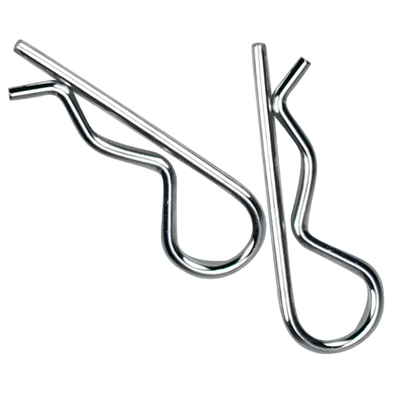 180 Pcs Cotter Pins Assortment Kit, 8 Sizes Stainless Steel
