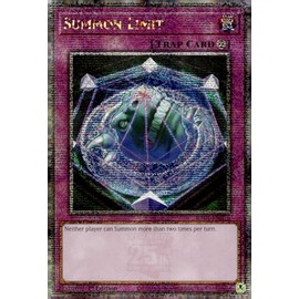 Summon Limit (Quarter Century Secret Rare) - RA01-EN070 - Quarter Century Secret Rare - 1st Edition