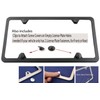 Premium Slim Style Stainless Steel License Plate Frame UV Resistant