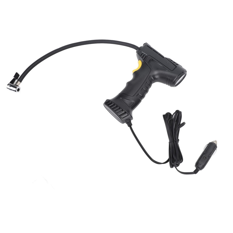 Wired Inflator 360 Degree Rotatable Inflation Pump LED Car Tire