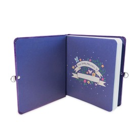 Peaceable Kingdom Unicorn Diary - 208 lined pages with lock, key & matching charm - Travel-sized notebook for kids to record thoughts & feelings in a safe space - Great gift for boys & girls