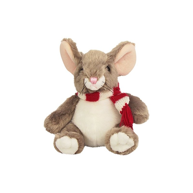 Merry Mouse 8-inch with Red and White Scarf