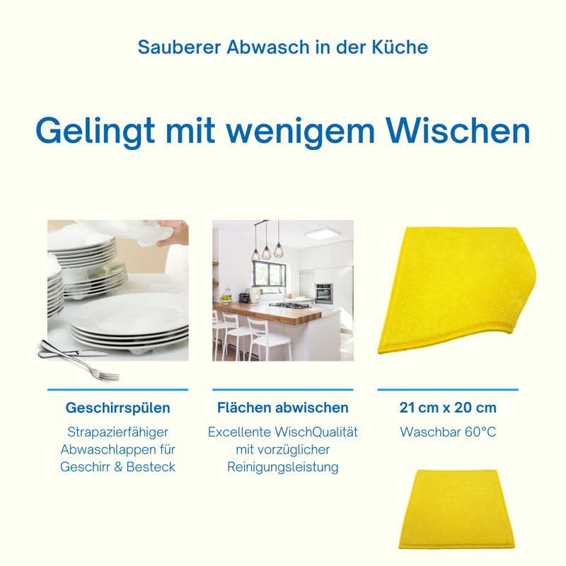 elauelue Washcloth 200 - Dish Cloths for the Kitchen for