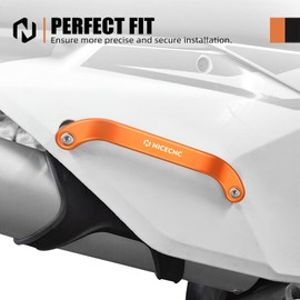NICECNC Forged Rear Lift Grab Handle with Bolt Kits Compatible with KTM 125-500 EXC EXCF XCW XCF-W 2024 SMR 450 2023,Compatible with Husqvarna 125-450 FC FX TX TC 23-24 125-501 TE FE 2024,See Fitment