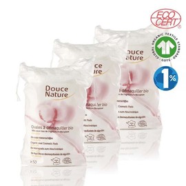 brand Dusnatur Cotton Cleansing Cotton Pads 50 sheets x 3 / 두스나뚜르 순면 클렌징용 화장솜 50매 x3개